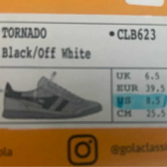 Gola sneaker size 8.5 NWT - Picture 4 of 4